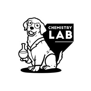Dog Chemistry Lab SVG, PNG, JPG, PDF Files