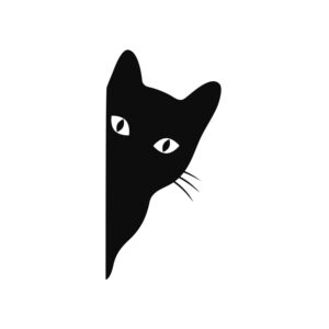 The Cat Is Watching Us SVG, PNG, JPG, PDF Files