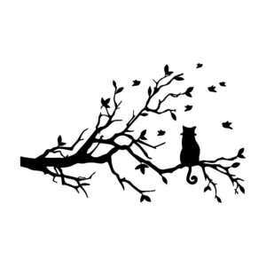 Climb Tree Cat SVG, PNG, JPG, PDF Files