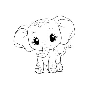 Free Baby Elephant SVG, PNG, JPG, PDF Files