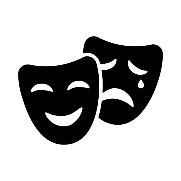 Free Drama Mask SVG, PNG, JPG, PDF Files