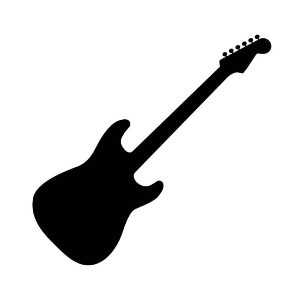 Free Electric Guitar SVG, PNG, JPG, PDF Files