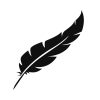 Free Feather Silhouette SVG, PNG, JPG, PDF Files