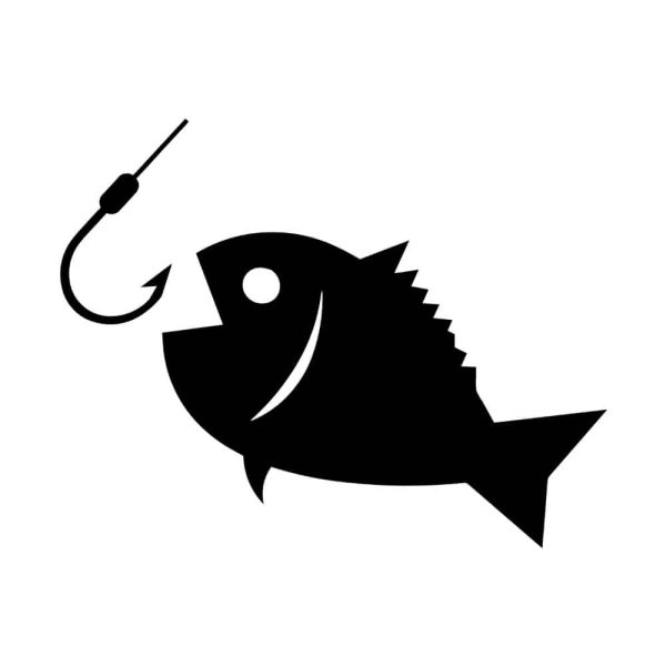 Free Fish And Hook SVG, PNG, JPG, PDF Files