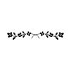 Free Floral Divider SVG, PNG, JPG, PDF Files