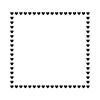 Free Frame Made Of Heart SVG, PNG, JPG, PDF Files