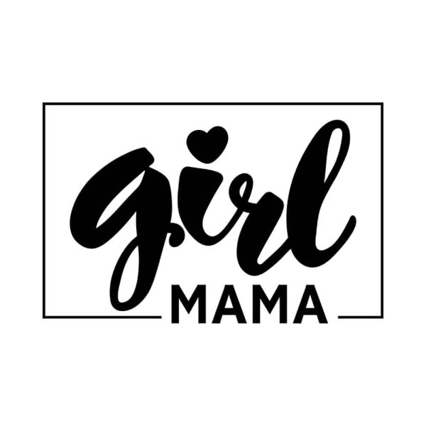 Free Girl Mama Frame SVG, PNG, JPG, PDF Files