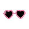 Free Heart Shaped Sunglasses SVG, PNG, JPG, PDF Files