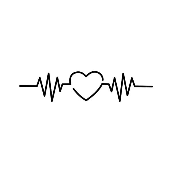 Free Heartbeat Line SVG, PNG, JPG, PDF Files