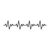 Free Heartbeat Wave SVG, PNG, JPG, PDF Files