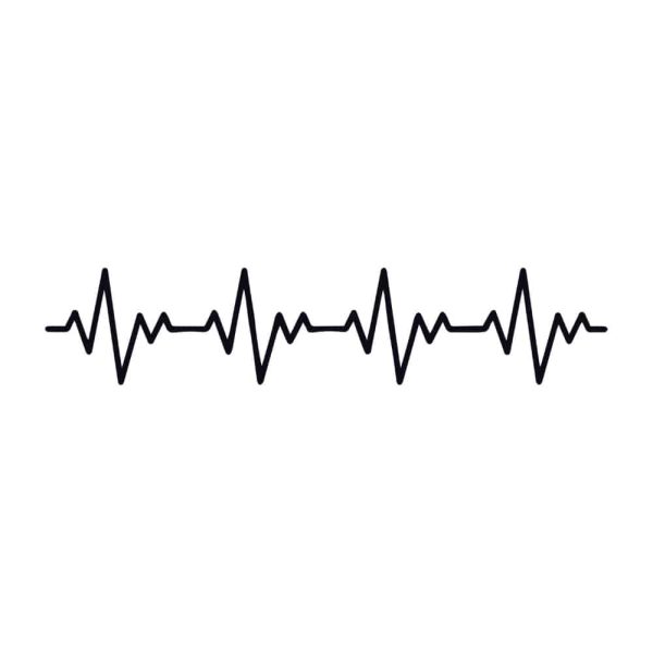 Free Heartbeat Wave SVG, PNG, JPG, PDF Files