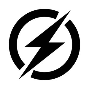 Free Lightning Bolt Circle Icon SVG, PNG, JPG, PDF Files