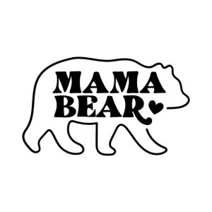 Free Mama Bear SVG, PNG, JPG, PDF Files