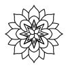 Free Mandala Floral SVG, PNG, JPG, PDF Files