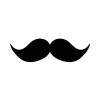 Free Moustache Silhouette SVG, PNG, JPG, PDF Files