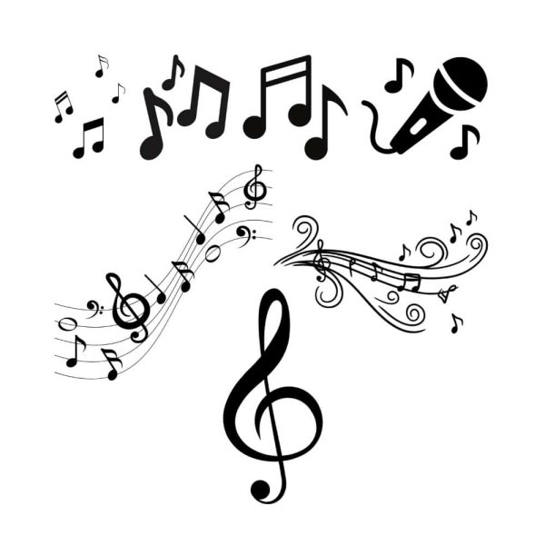 Free Music Notes Bundle SVG, PNG, JPG, PDF Files