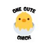 Free One Cute Chick SVG, PNG, JPG, PDF Files