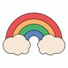 Free Rainbow Kids SVG, PNG, JPG, PDF Files