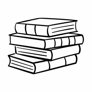 Free Stack Of Books SVG, PNG, JPG, PDF Files