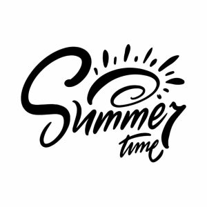 Free Summer Time Sign SVG, PNG, JPG, PDF Files