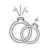 Free Wedding Rings SVG, PNG, JPG, PDF Files