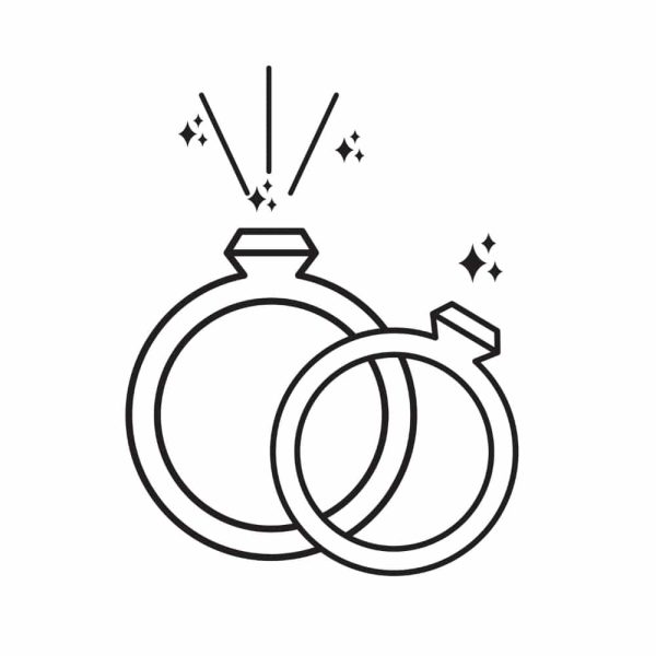 Free Wedding Rings SVG, PNG, JPG, PDF Files