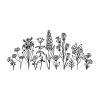 Free Wild Flowers SVG, PNG, JPG, PDF Files