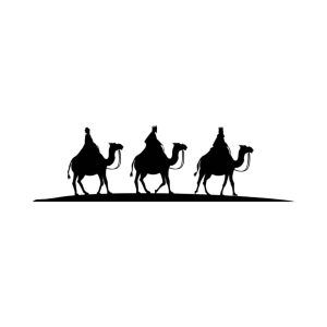 Free Wise Men Camels SVG, PNG, JPG, PDF Files