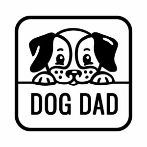 Free The Dog Dad SVG, PNG, JPG, PDF Files