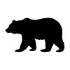 Free Bear Silhouette SVG, PNG, JPG, PDF Files