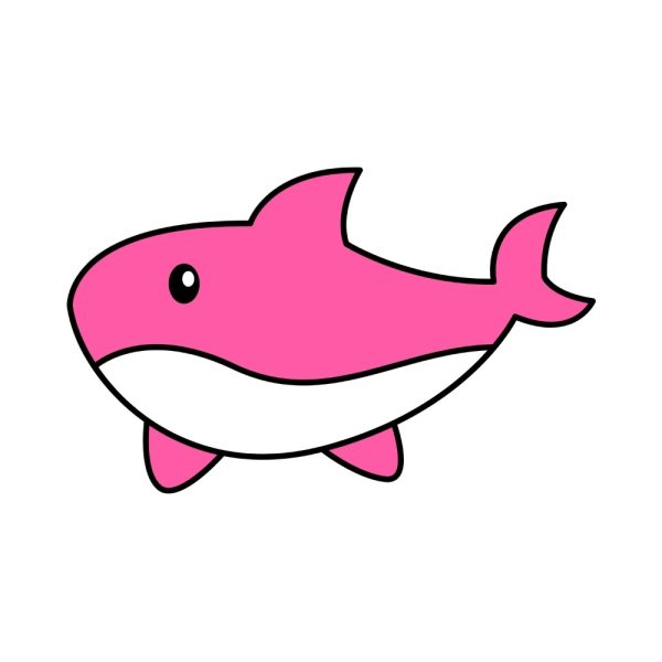 free baby shark svg design