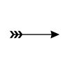 Free Black Feather Arrow SVG, PNG, JPG, PDF Files