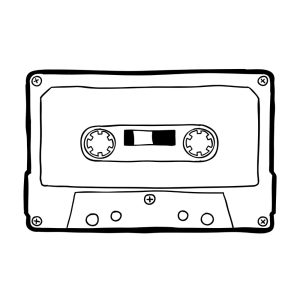Free Casette Tape SVG, PNG, JPG, PDF Files