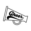 Free Cheer Megaphone SVG, PNG, JPG, PDF Files
