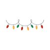 Free Christmas Lights SVG, PNG, JPG, PDF Files