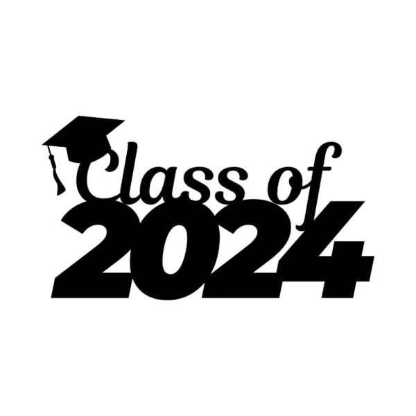 Free Class Of 2024 SVG, PNG, JPG, PDF Files